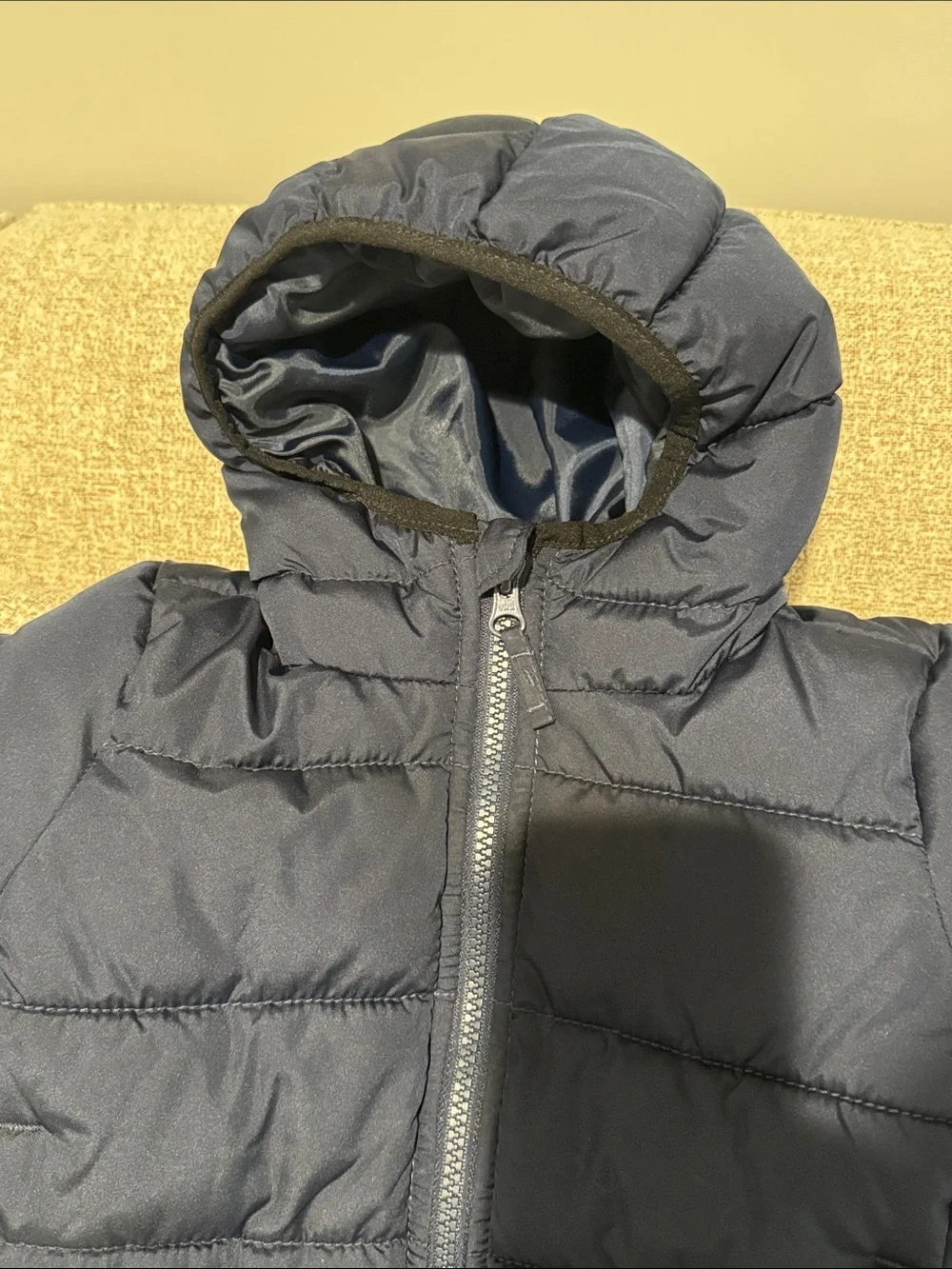 The Children's Place Navy Hooded Puffer Jacket